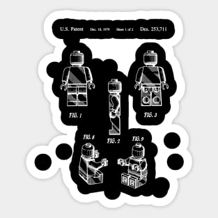 LEGO Minifig Patent Sticker